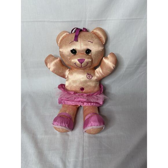 Jaks Pacific Doodle Bear Write On Washable Teddy Bear Stuffed Plush Toy Peach - Picture 1 of 3